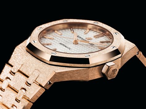 audemars piguet royal oak chronograph frosted gold|audemars piguet royal oak review.